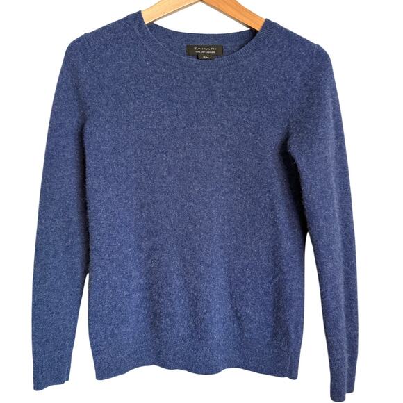 Tahari Cashmere Sweater Women’s Small Blue - Picture 1 of 6